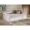 Alaterre Furniture Melody Twin to King Extendable Day Bed with Storage, White AJME10WH - alternate 5